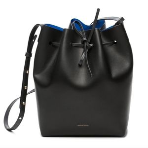 MANSUR GAVRIEL Black Mini Bucket Bag
